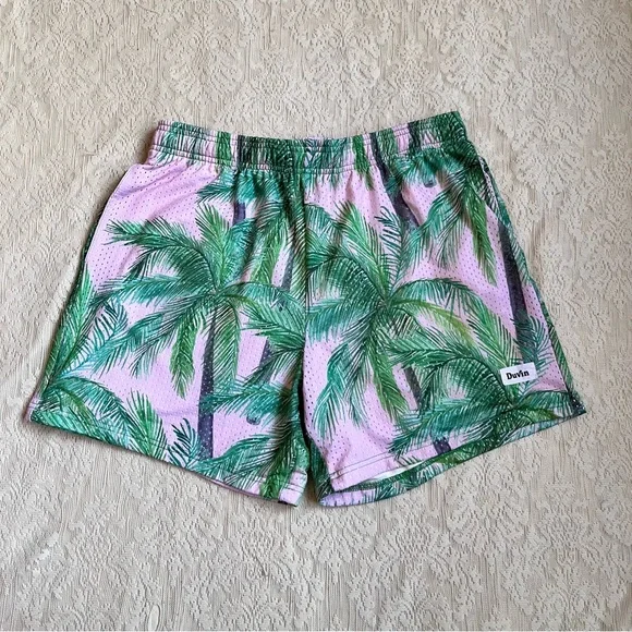 Duvin palm mesh drawstring shorts - Picture 2 of 12